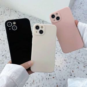 3-Piece Plain Phone Case Set – Black, White & Pink